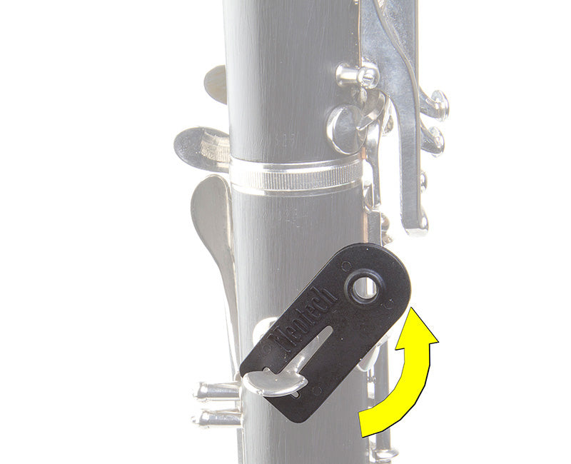 C.E.O. Thumb Rest Tabs on instrument (3)