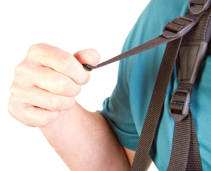 The Pad-It Tuba Harness™ has many areas of adjustment