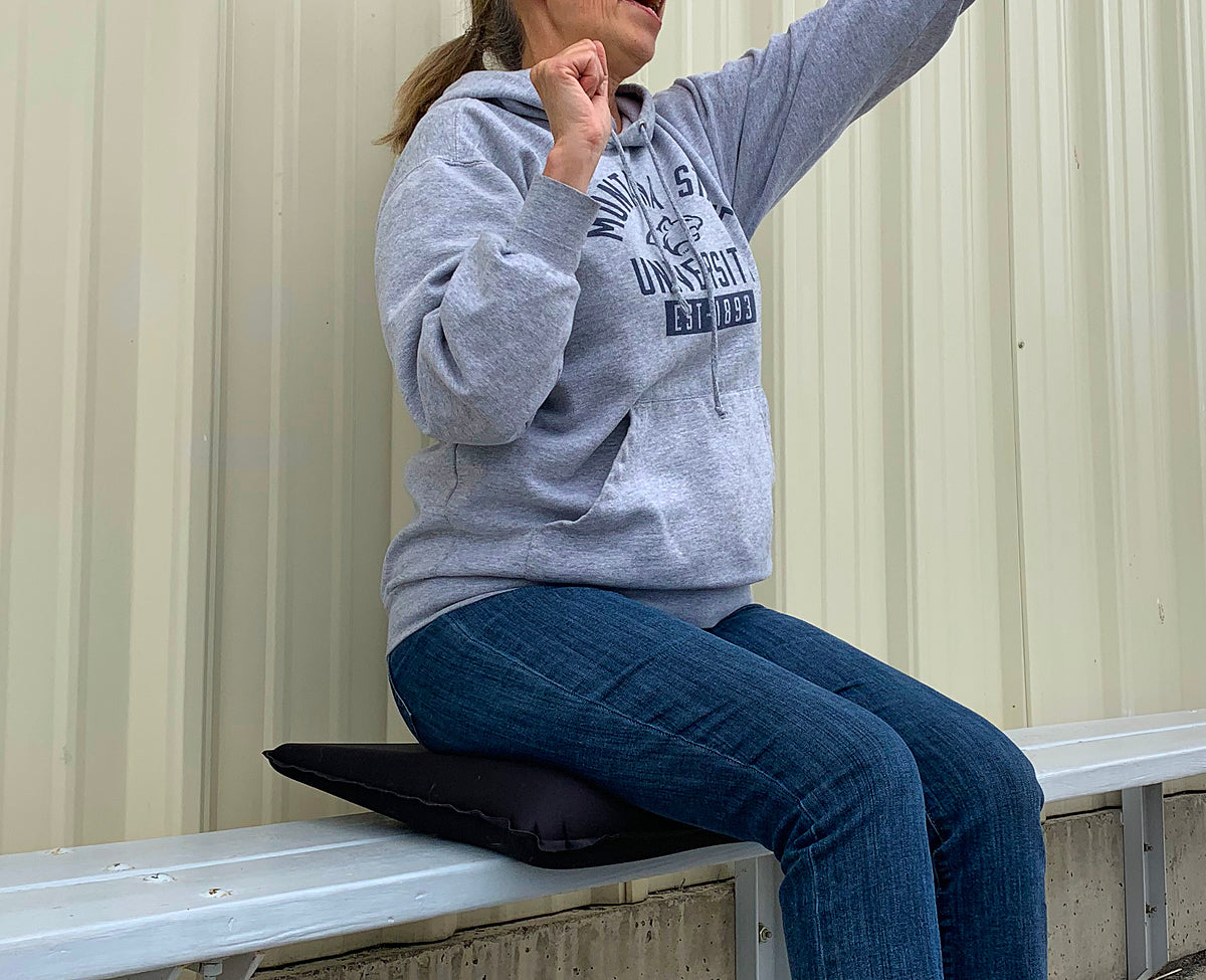 Take the Posh-Rite™ to the game to make even bleachers more comfortable!