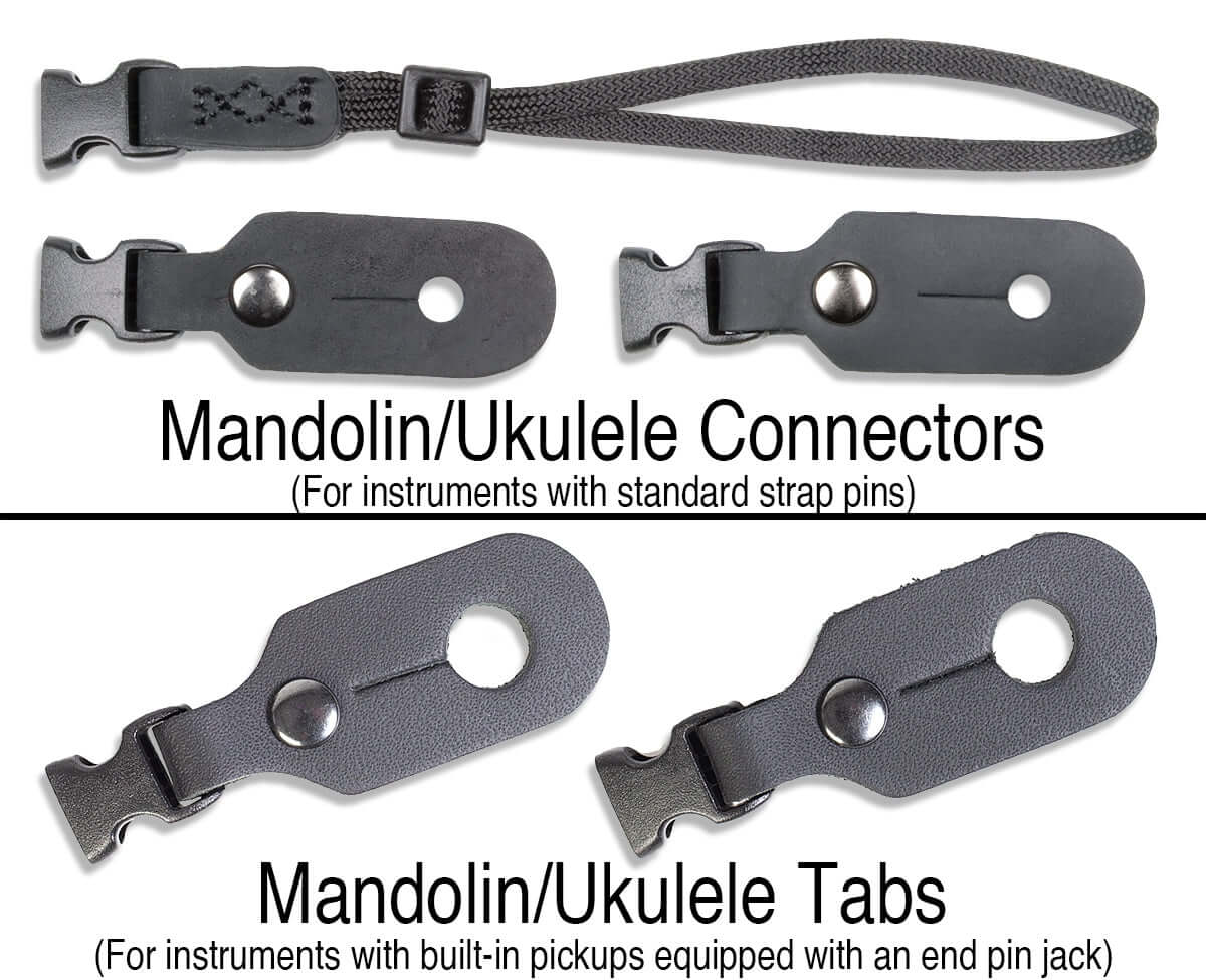 Conectores y pestañas para mandolina/ukelele