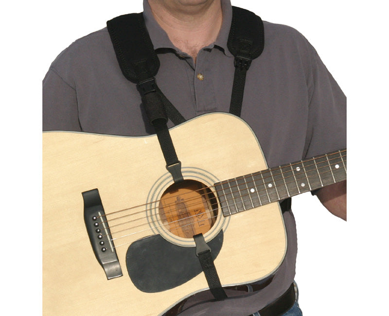 Acoustic guitar deals neck strap