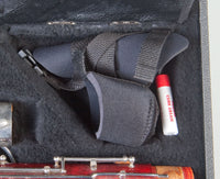 The Bassoon Seat Strap can be easily stored