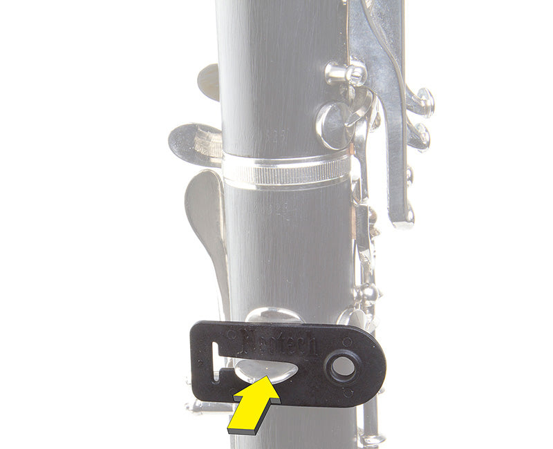 C.E.O. Thumb Rest Tabs on instrument (1)